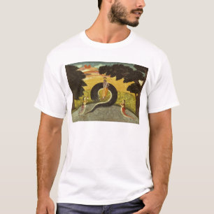 Camiseta A submissão de Kaliya, Basohli, Pahari
