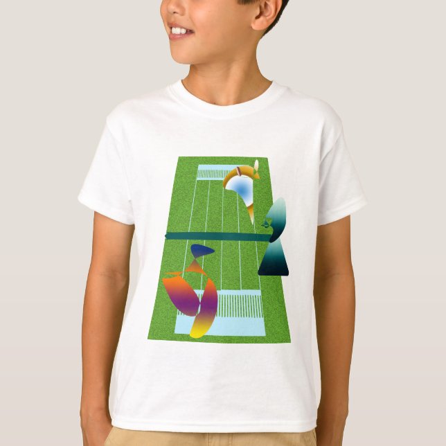 Camiseta A Surreal Tennis Match (Frente)