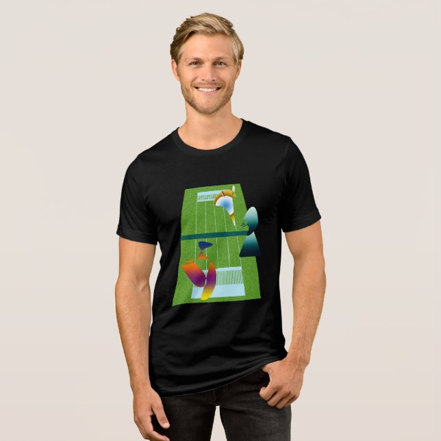 Camiseta A Surreal Tennis Match (Frente Completa)