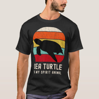 Camiseta A Tartaruga do Mar é a minha espírita, a tartaruga