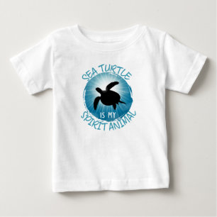 Camiseta A Tartaruga Do Mar É O Meu Animal Espirituoso