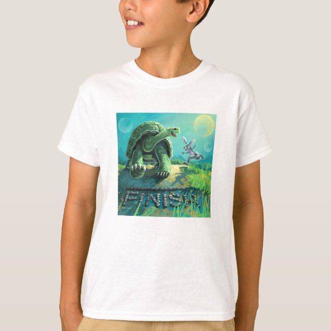 Camiseta A tartaruga e a arte da lebre (Frente)