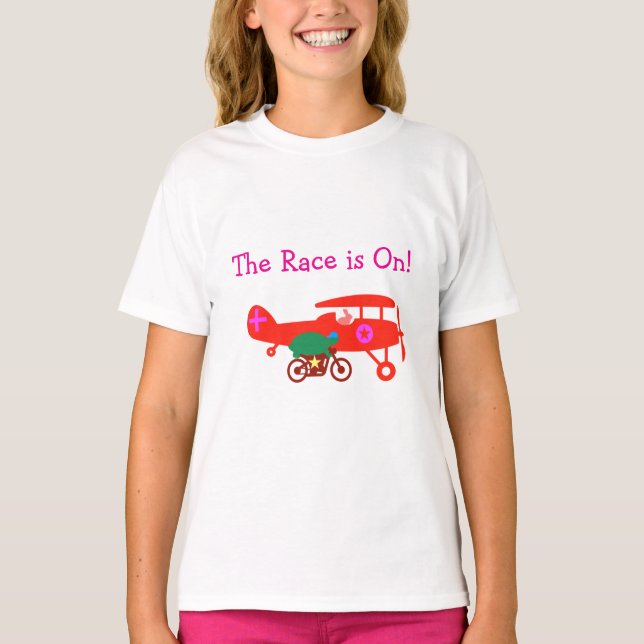 Camiseta A Tartaruga e a Lebre (Frente)