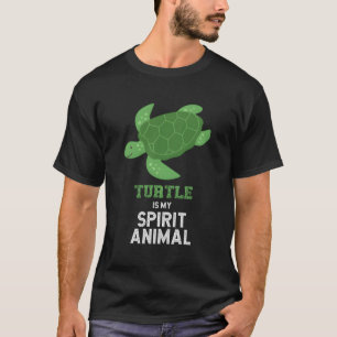 Camiseta A Tartaruga É O Meu Espírito Animal Graphny Homens