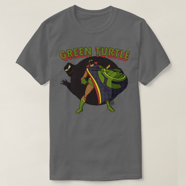 Camiseta A Tartaruga Verde (Frente do Design)