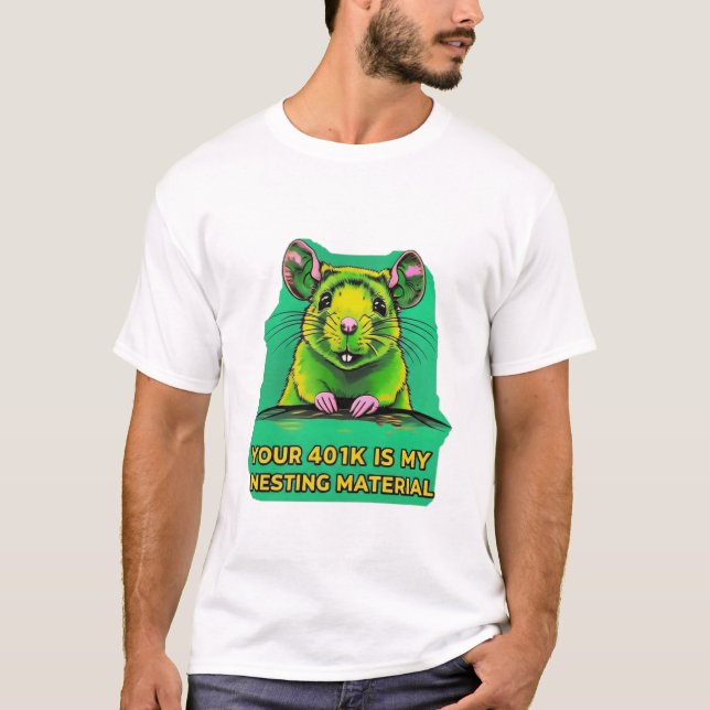 Camiseta A Taxa do Investidor (Frente)