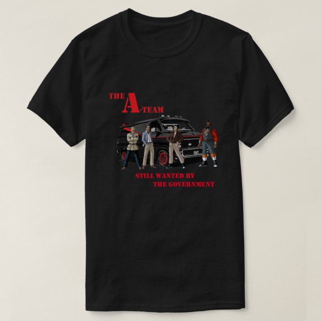 Camiseta A-Team (Frente do Design)