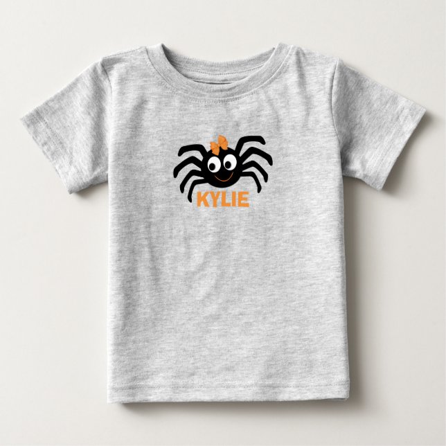 Camiseta A teia de aranha linda é personalizada no hallowee (Frente)