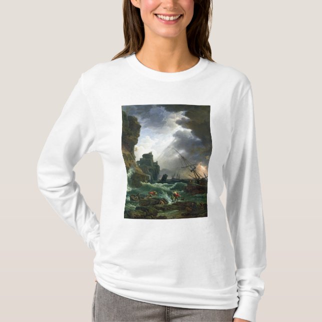 Camiseta A tempestade, 1777 (Frente)
