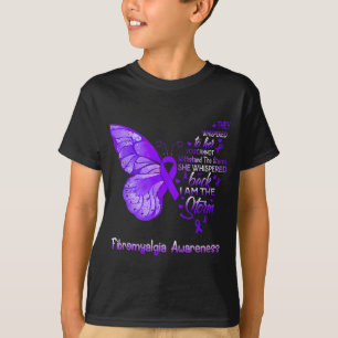 Camiseta A Tempestade Fibromialgia Conhecimento Borboleta 1