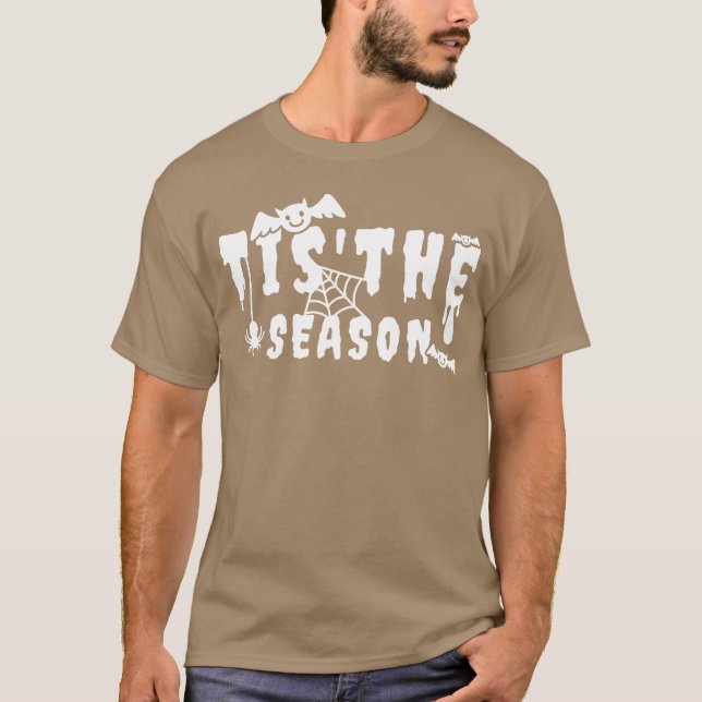 Camiseta A temporada dos amigos do halloween (Frente)