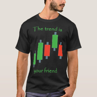 Camiseta a tendência é o estilo de vida do seu amigo profis