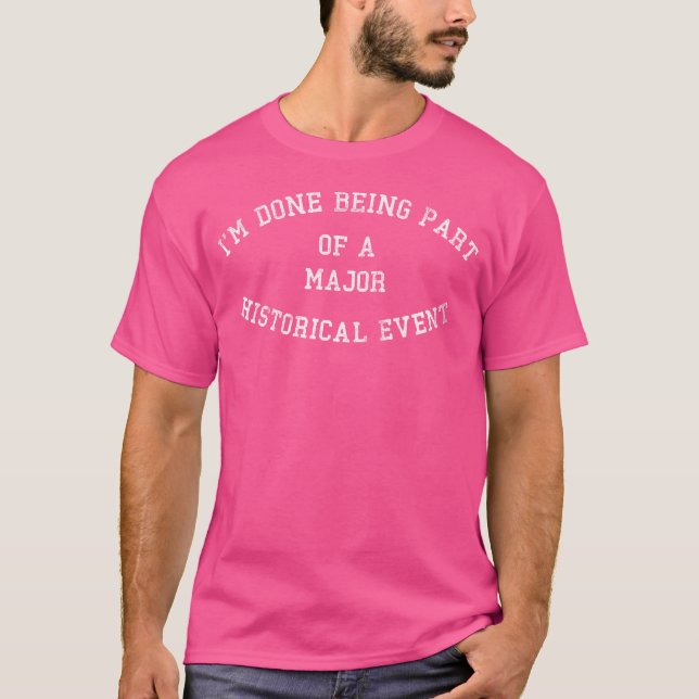 Camiseta A Tendência Que Terminei De Fazer Parte De Um Gran (Frente)