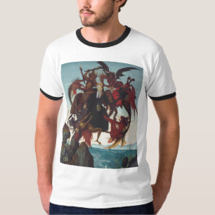 Camiseta A tentação do Santo Anthony por Michelangelo
