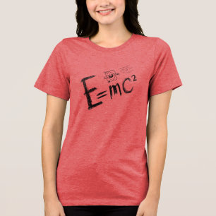 Camiseta A Teoria da Relatividade de Einstein. Fórmula
