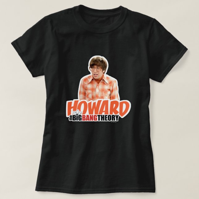Camiseta A Teoria do Big Bang | Howard (Frente do Design)