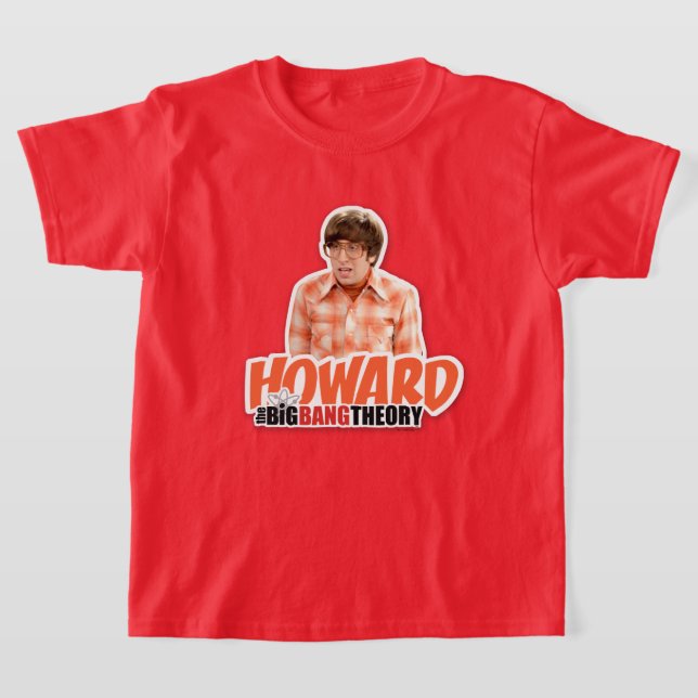 Camiseta A Teoria do Big Bang | Howard (Postura )