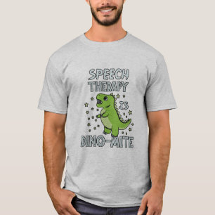 Camiseta A Terapêutica De Discurso É Presente De Arma Ter