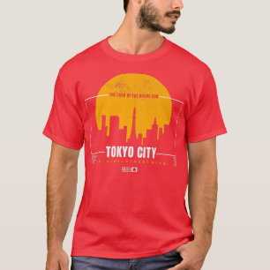 Camiseta A Terra Da Ascensão Sun Tokyo City Premium