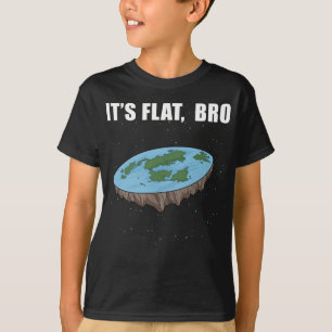 Camiseta A Terra é doação plana É Terra plana