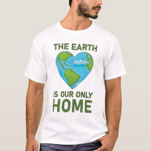 Camiseta A Terra É Nossa Única Casa