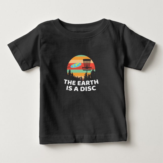 Camiseta A Terra É Um Golfe De Disco (Frente)