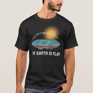 Camiseta A Terra É Uma Teoria Humorosa Flagrante