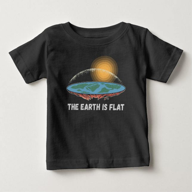 Camiseta A Terra É Uma Teoria Humorosa Flagrante (Frente)