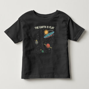 Camiseta A Terra É Uma Teoria Humorosa Flagrante