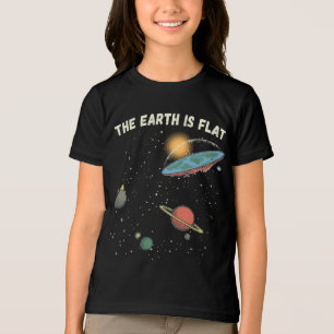 Camiseta A Terra É Uma Teoria Humorosa Flagrante