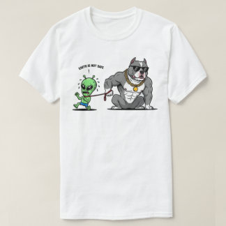 Camiseta A Terra Não é Segura