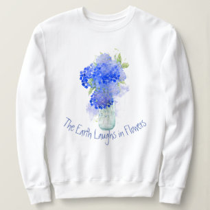 Camiseta A Terra Ri na Citação dos Jardineiros das Flores
