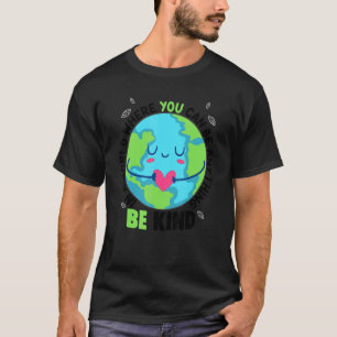 Camiseta A Terra Seja Gentil Em Outubro Vestimos Laranja Pa