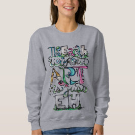 Camiseta A terra sem arte é apenas EH