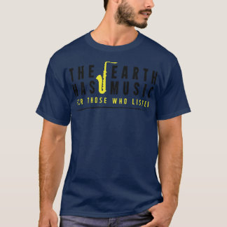 Camiseta A Terra tem música negra