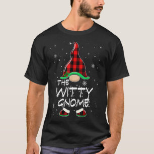 Camiseta A Testemunha Gnomo Red Buffalo Xadrez Natal Pajama
