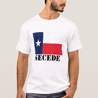 Camiseta A Texas-bandeira, SECEDE