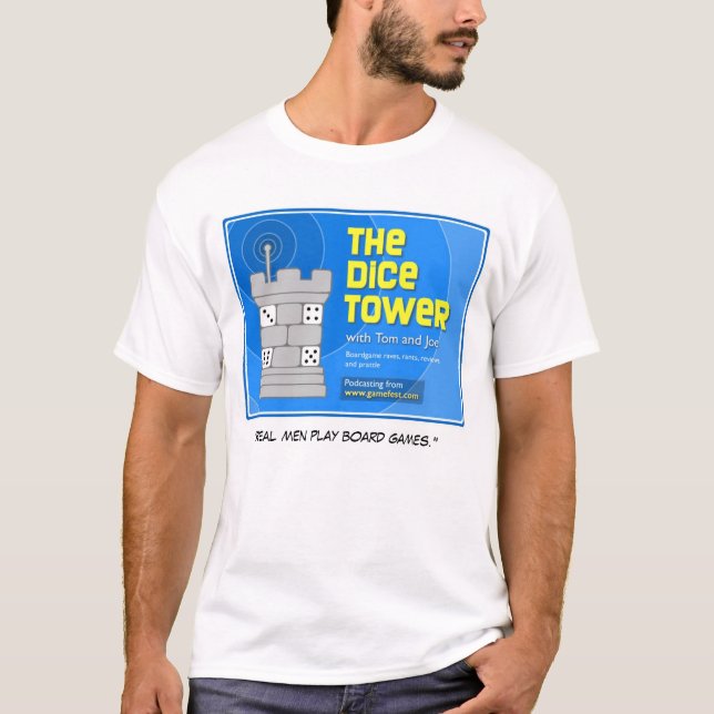 Camiseta A torre dos dados (Frente)