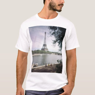 Camiseta A Torre Eiffel. Paris, por volta de 1960.