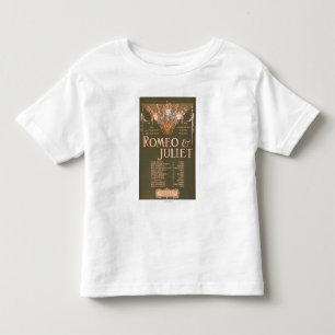Camiseta A tragédia sublime "Romeo & Juliet " de Shakepear