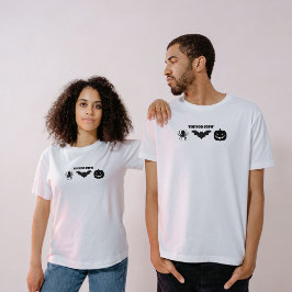 Camiseta A Tripulação - Aranha, Jack-o-lanterno, Bat