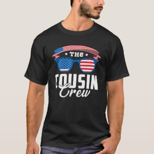 Camiseta A Tripulação De Primo Solta Óculos 4 De Julho Amer