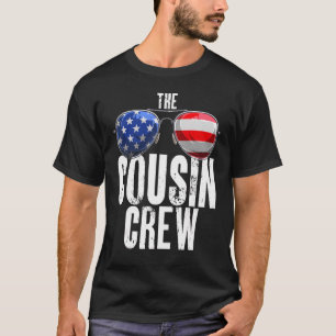 Camiseta A Tripulação Prima Americana Patriot Usa 4º Do