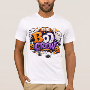 Camiseta A TRUPE DO BOO Diversão Familiar de Halloween Assu