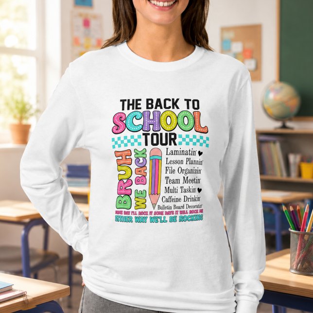 Camiseta A Turnê de Volta às Aulas (The Back to School Tour T-Shirt)