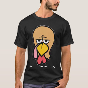 Camiseta A Turquia irritada é um agradecimento engraçado ao
