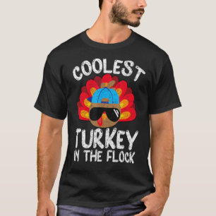 Camiseta A Turquia mais fixe peregrina Gobble Ação de Graça