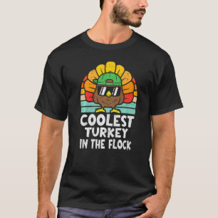 Camiseta A Turquia Mais Fria Do Flock Toddler Boys Graças
