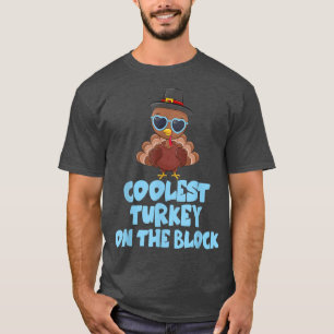 Camiseta A Turquia Mais Fria No Bando Dia Da Turquia Obriga