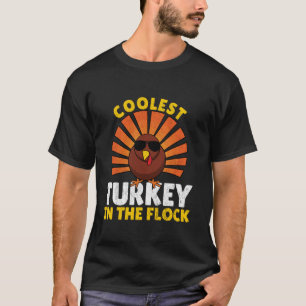 Camiseta A Turquia Mais Fria No Bando Engraçado Ação De Gra